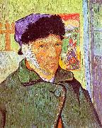Vincent Van Gogh Self Portrait With Bandaged Ear oil painting